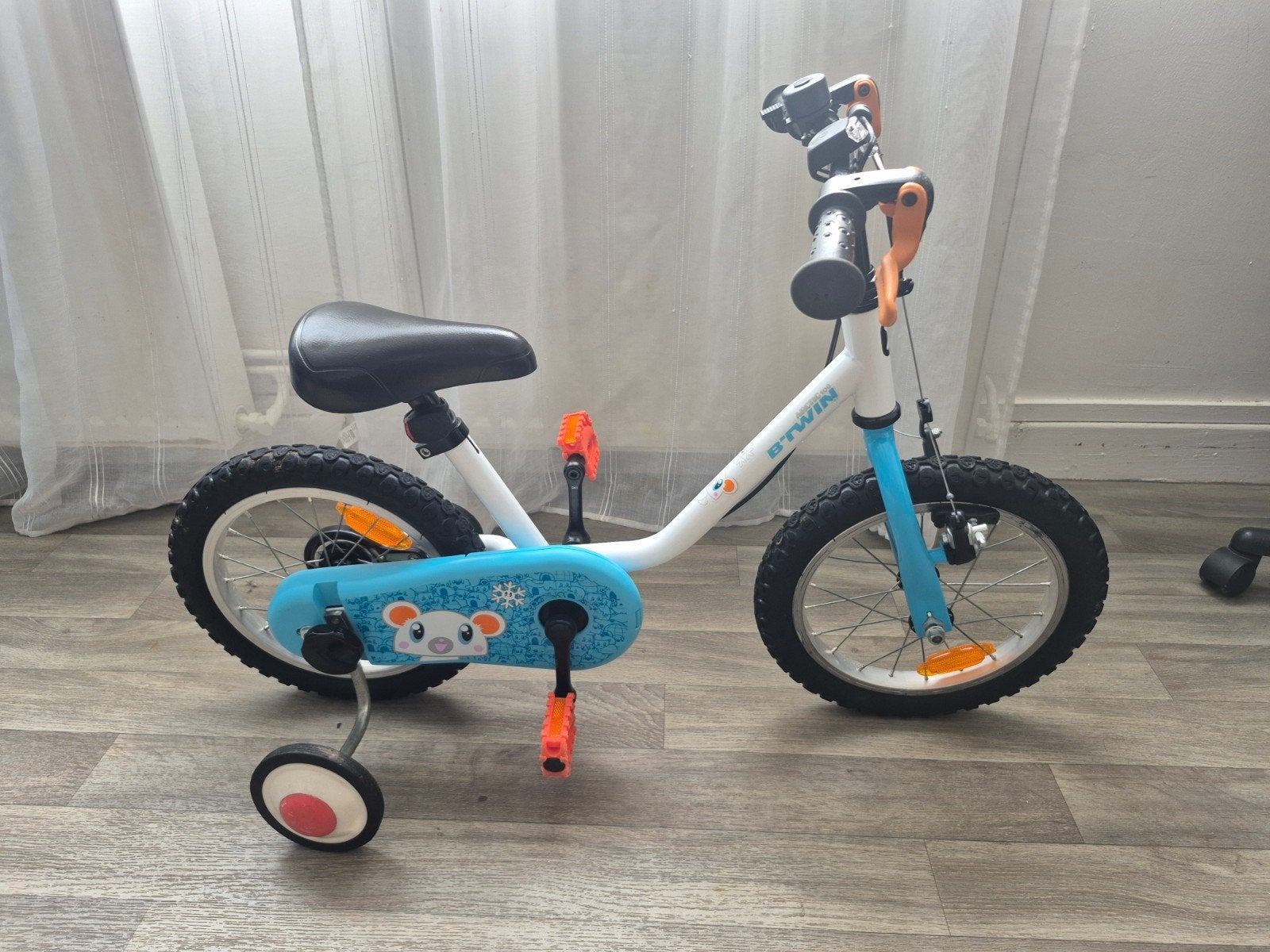 vélo enfant 14pouces, Enlèvement, Comme neuf, Frein à tambour, B-Twin