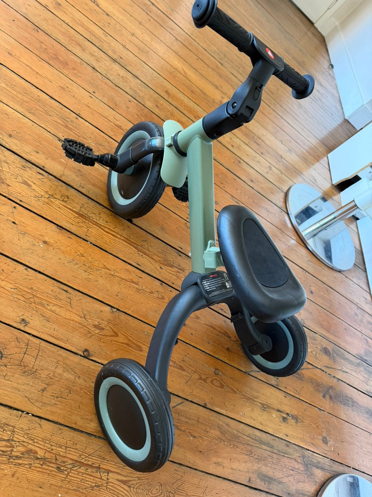 Kinderfiets, Ophalen, Zo goed als nieuw