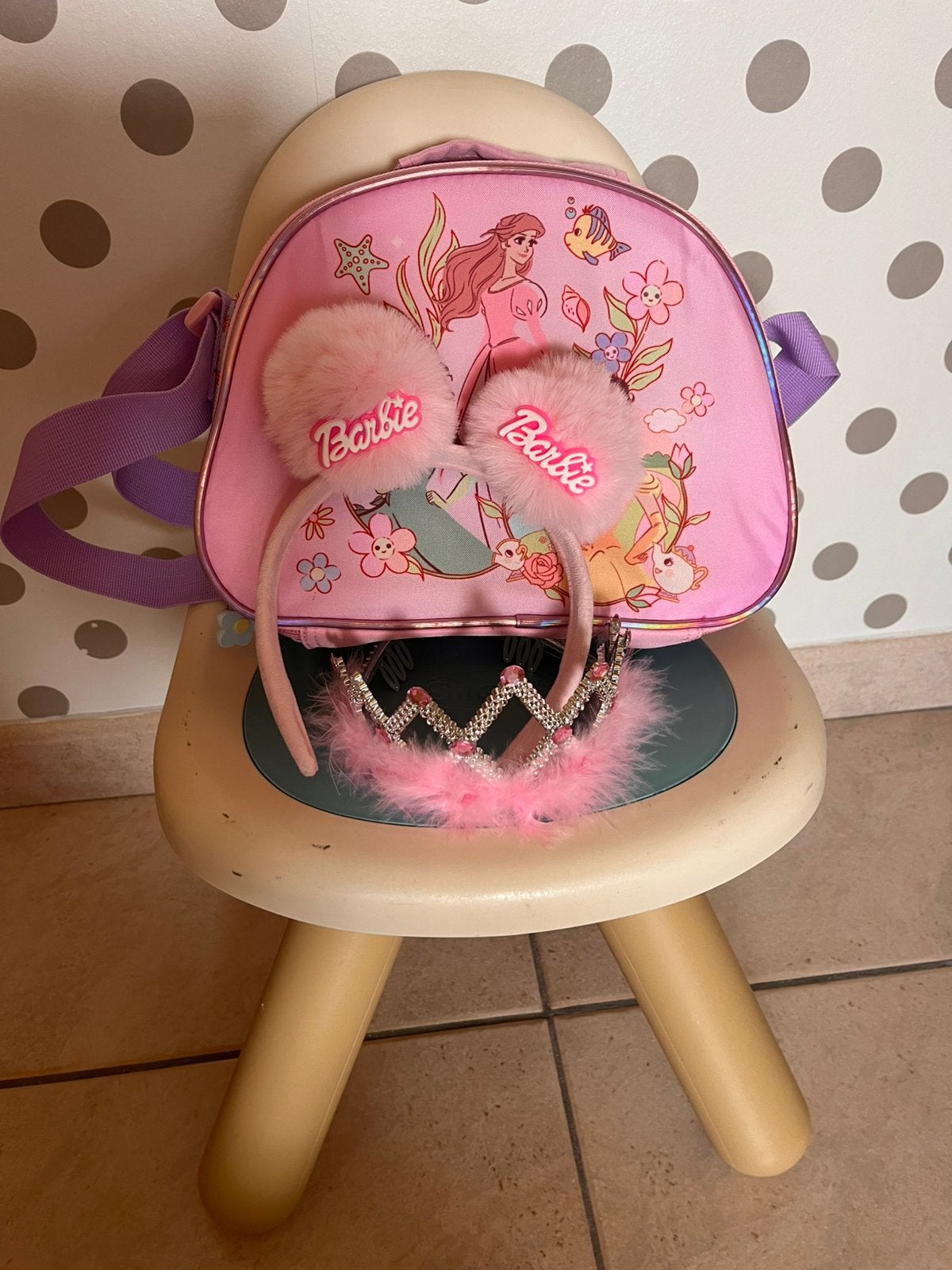 Tas princess met haarband, Kinderen en Baby's, Kinderkleding | Petten en Hoeden, Ophalen, Nieuw