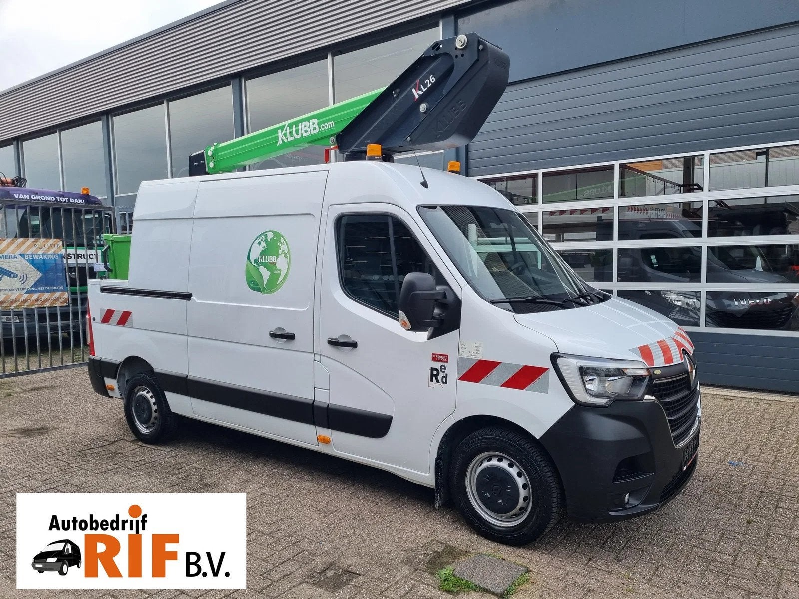 Renault Master 2.3 DCI Hoogwerker KLUBB KL26 12 m Euro 6D, Gebruikt, 4 cilinders, Renault, 107 kW