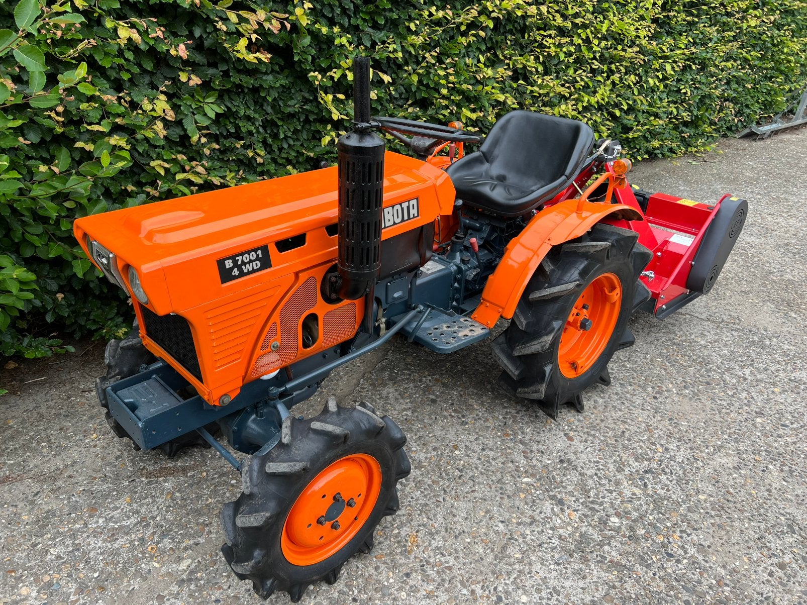 Kubota B7001 minitractor| Klepelmaaier|Frees| Geen BTW| 17PK, Zakelijke goederen, Ophalen