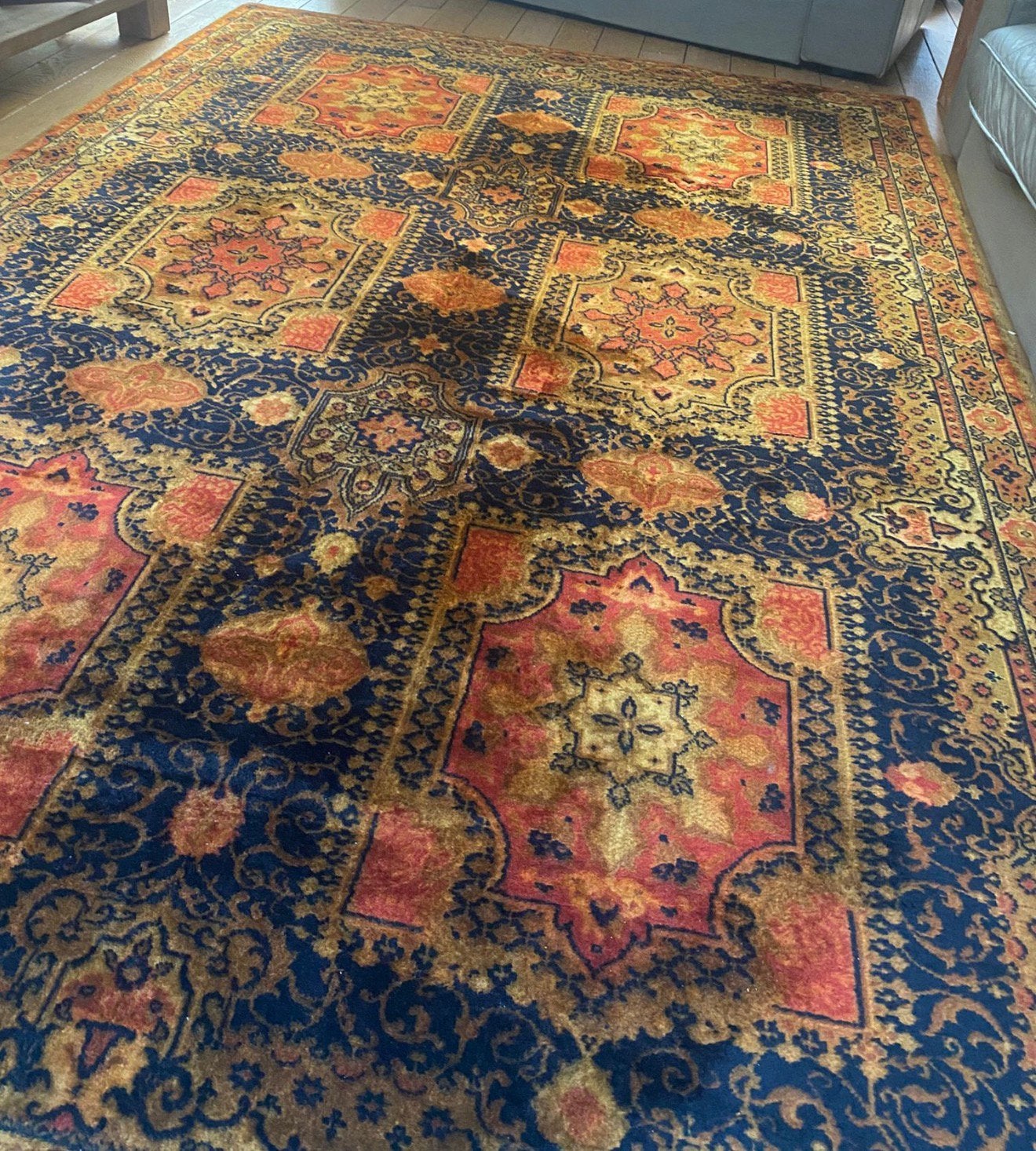 3 x tapis persans en laine noués à la main, Enlèvement, Utilisé