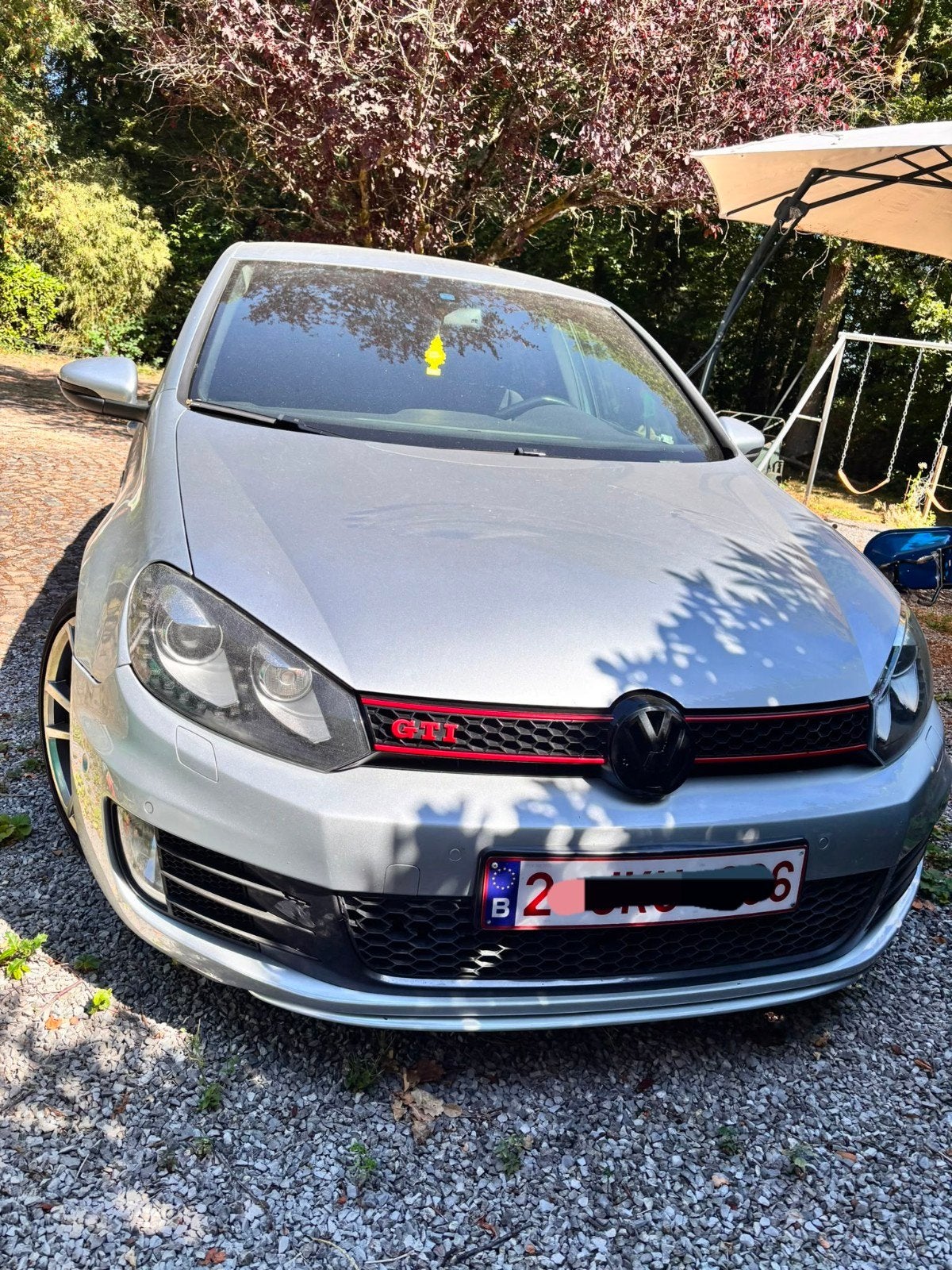 Golf 6 GTI **5-deurs** DSG-box** Xenon Full LED ** Perfect, Automaat, Euro 5, Stof, Zilver of Grijs