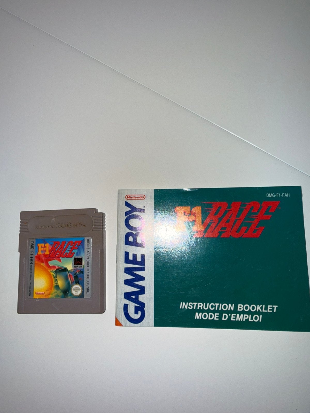 F1 race game boy spel + boekje, Games en Spelcomputers, Ophalen of Verzenden, Zo goed als nieuw