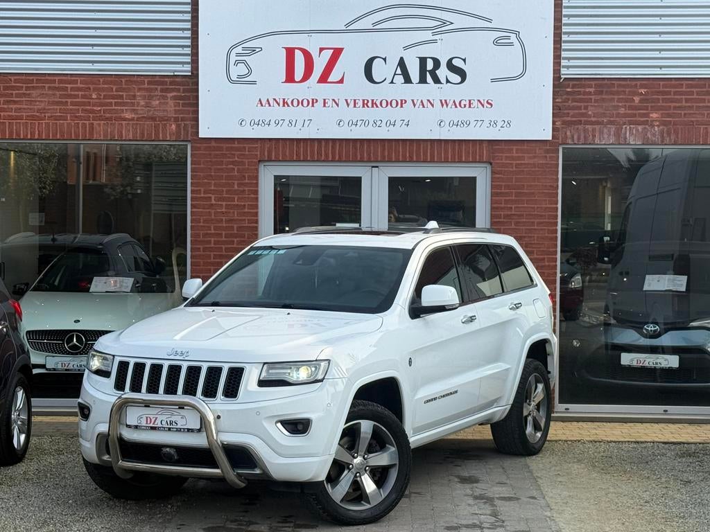 JEEP GRAND CHEROKEE OVERLAND 3.0D 250CH |NAVI | KEY LESS |, Autos, Jeep, Entreprise, Achat, Cherokee, 4x4, ABS, Caméra de recul