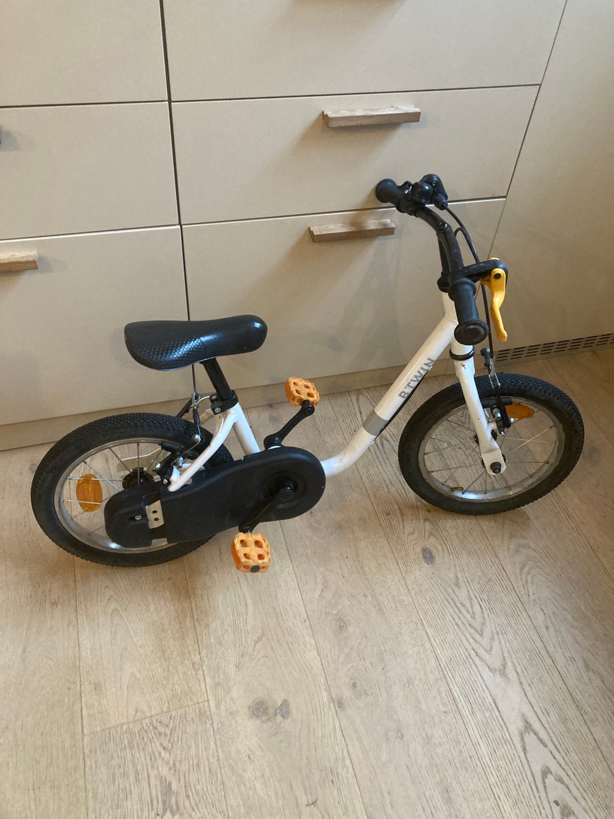Kinderfiets B’twin, Ophalen, Zo goed als nieuw