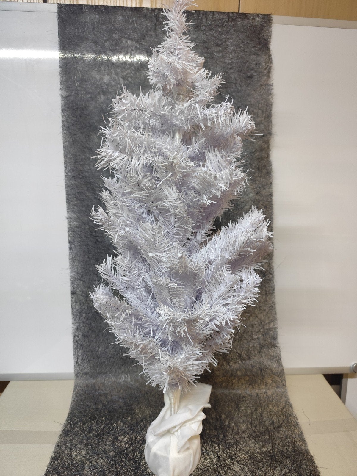 Witte kerstboom. Hoogte 90 cm, Enlèvement