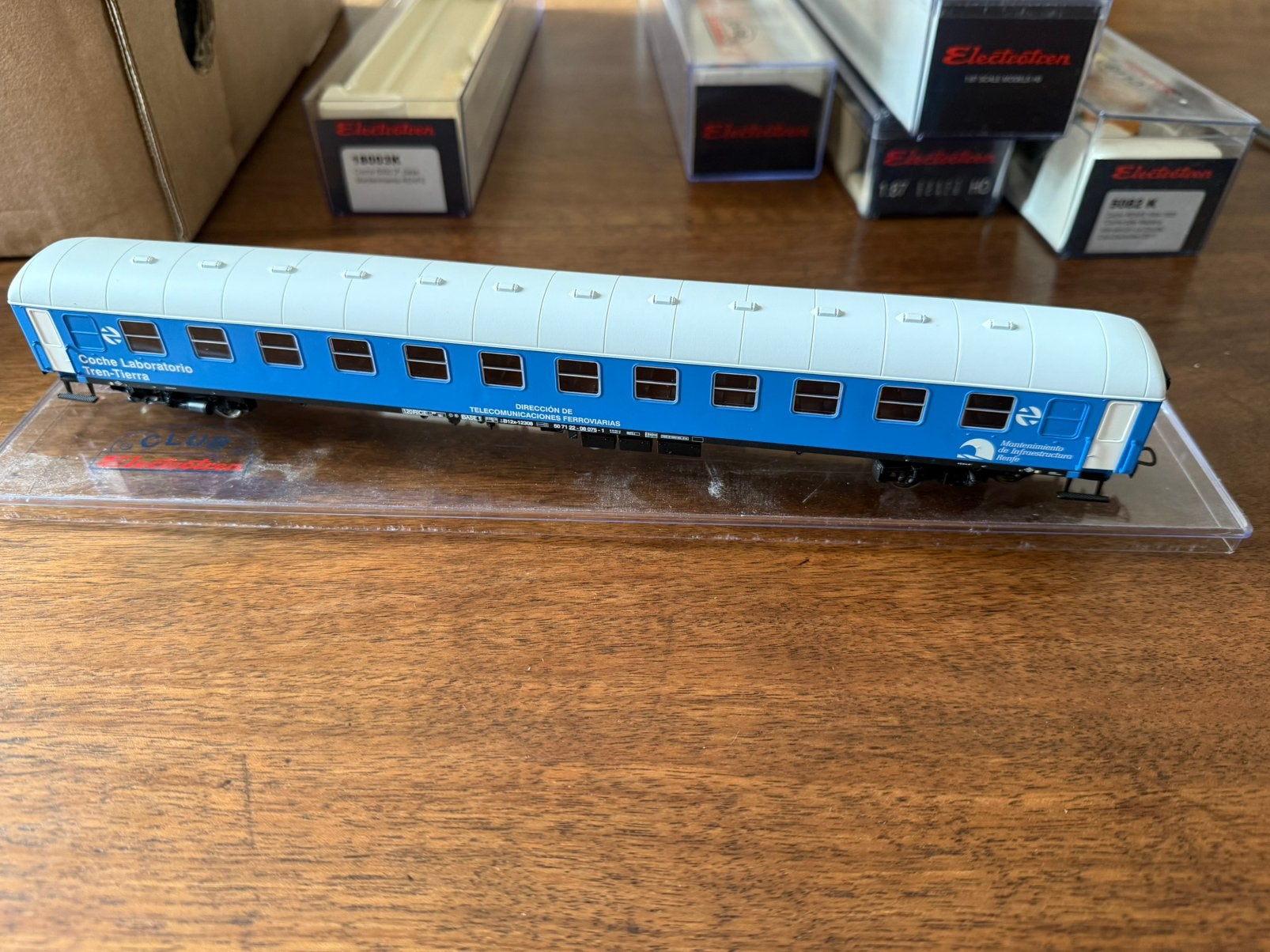 RARE - Electrotren 18003K Voiture Mantenimiento Club 2008 HO, Enlèvement ou Envoi, Comme neuf