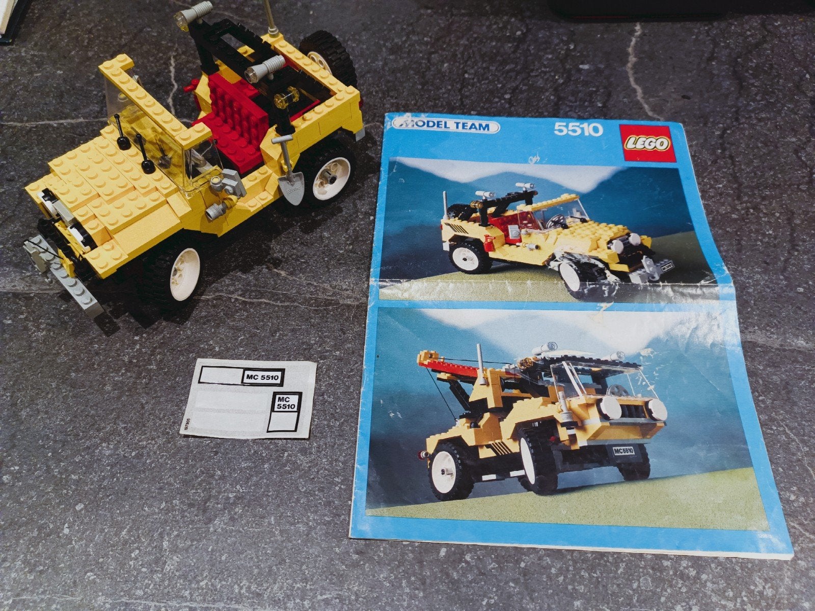 Lego model team 5510, Gebruikt, Overige thema's, Lego, Compleet