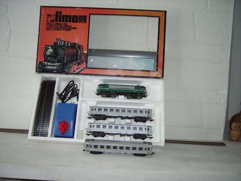 KIT DE DÉMARRAGE LIMA 7707 « LE MISTRAL » SNCF, Analogique, Enlèvement ou Envoi, Set de Trains, Lima