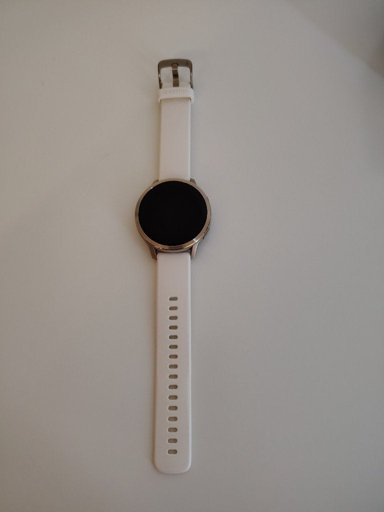 Garmin Venu 4 wit 41 mm smartwatch, Bijoux, Sacs & Beauté, Montres connectées, Comme neuf, Blanc, Distance, Bandage calorique