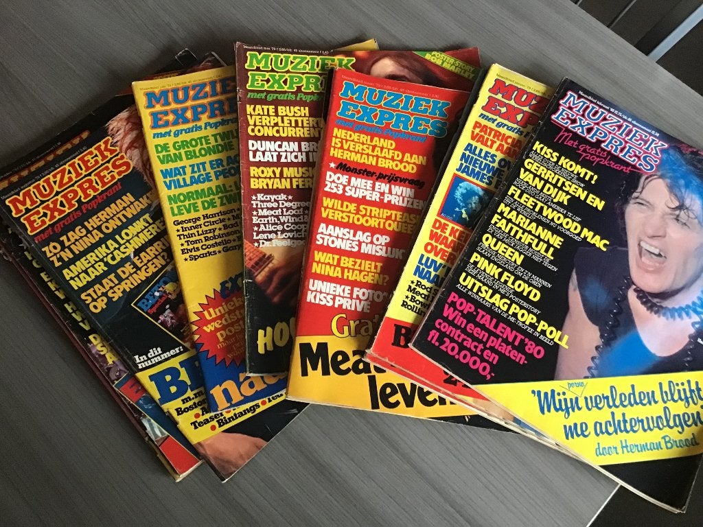 tijdschrift MUZIEK EXPRES, Verzamelen, Ophalen, Tijdschrift