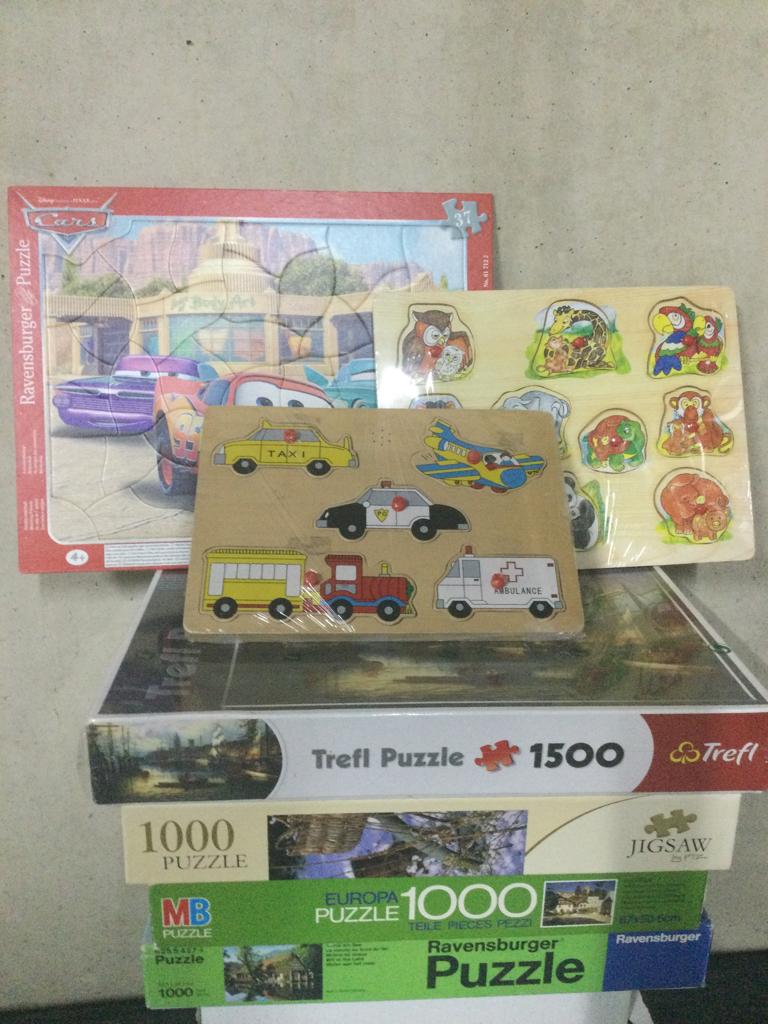 Puzzels, Hobby en Vrije tijd, Ophalen, Gebruikt