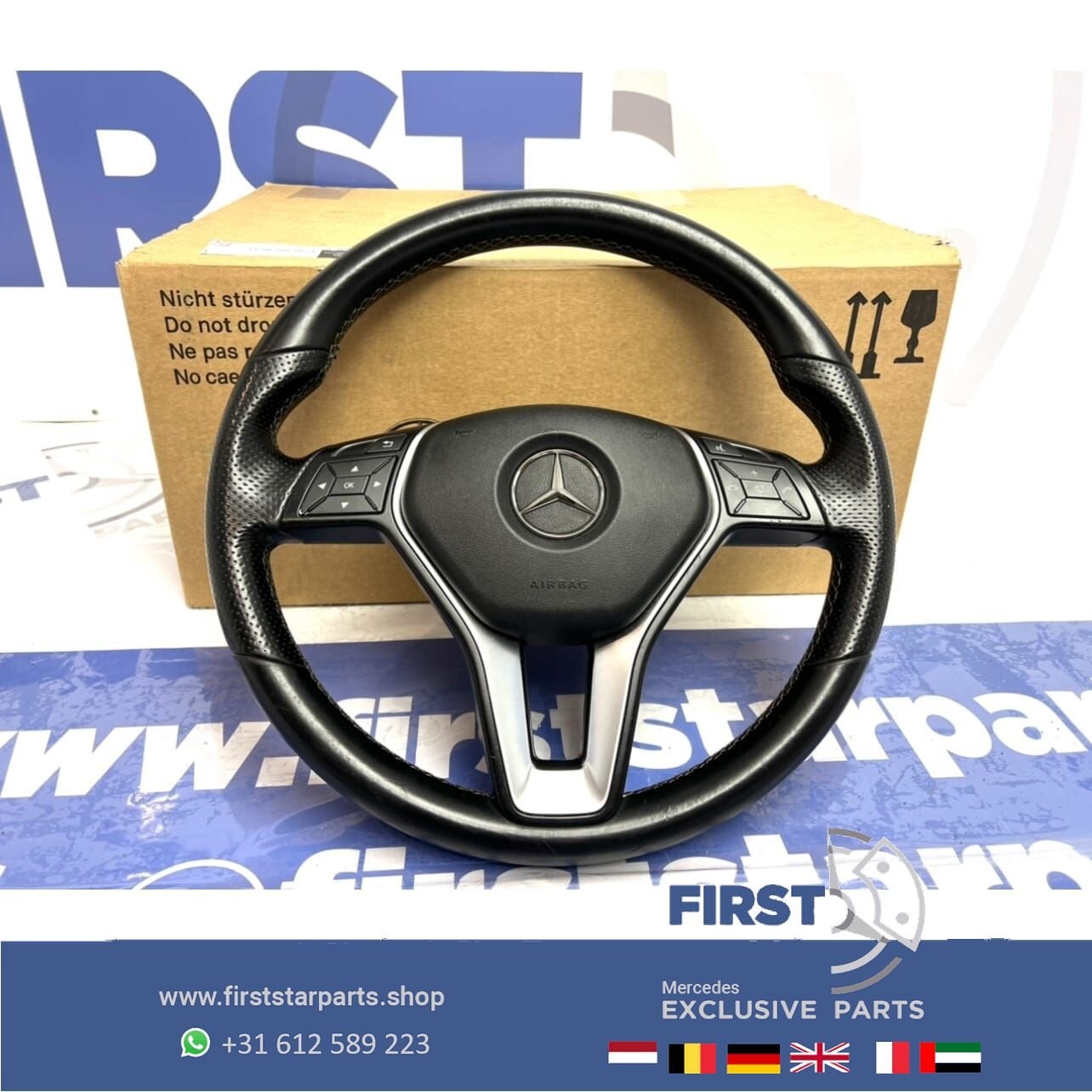 Mercedes STUUR W176 W117 W204 W207 W212 W156 W219 W166, Auto-onderdelen, Gebruikt, -, Ophalen of Verzenden, -
