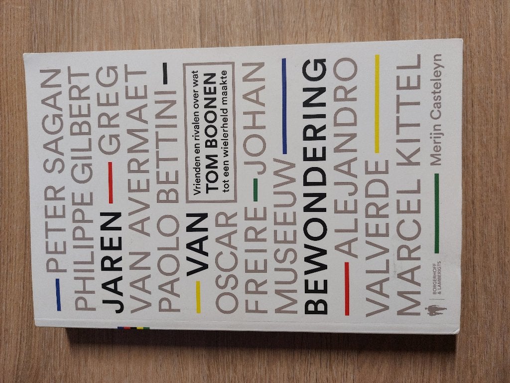 Tom boonen, Ophalen, Gelezen