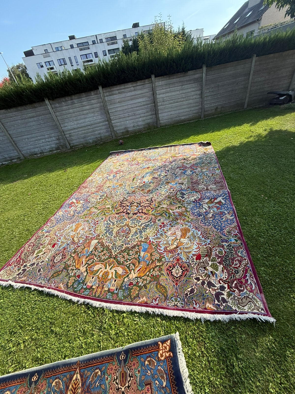 Perzisch tapijt 4m x 3m, Maison & Meubles, 200 cm ou plus, 200 cm ou plus, Comme neuf, Enlèvement