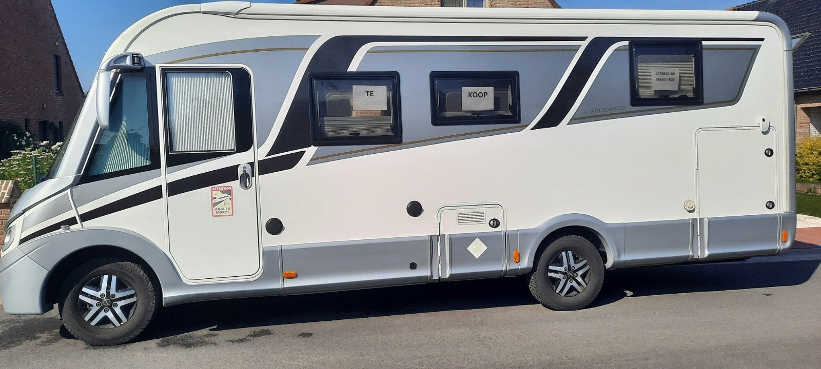 Beau camping-car à vendre, 4,4 t automatique, 65 000 km, cli, Caravanes & Camping, Particulier, Automatique