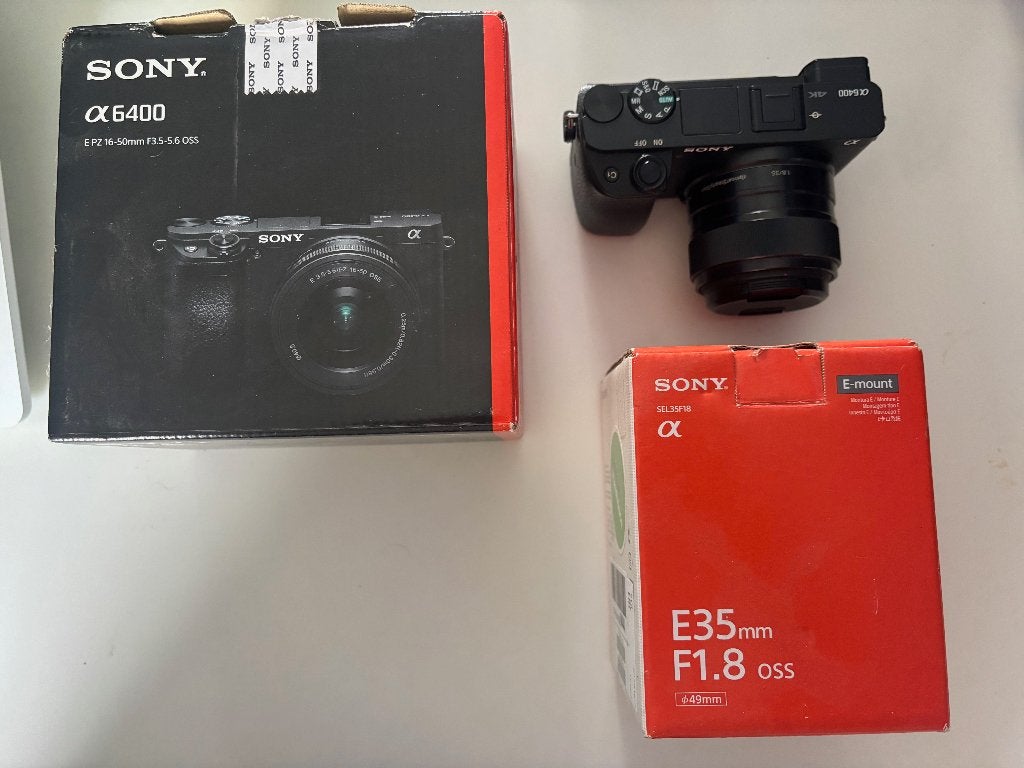 Appareil photo Sony A6400, Audio, Tv en Foto, Fotocamera's Digitaal, Ophalen, Zo goed als nieuw, Sony, Systeemcamera