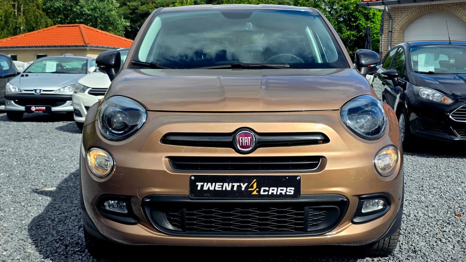 Fiat 500X Benzine Unieke Kleur Nieuw Model Navi Airco Sport, Autos, Fiat, Aide au démarrage en côte, Achat, Euro 6, Entreprise