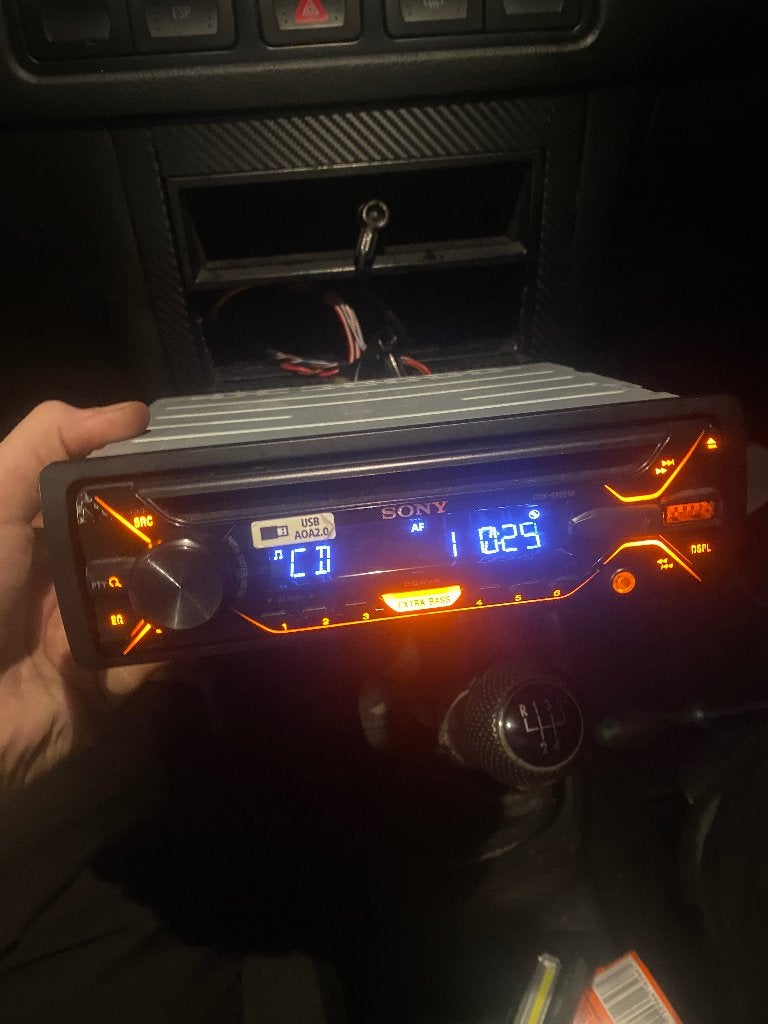 Autoradio Sony, Ophalen, Gebruikt