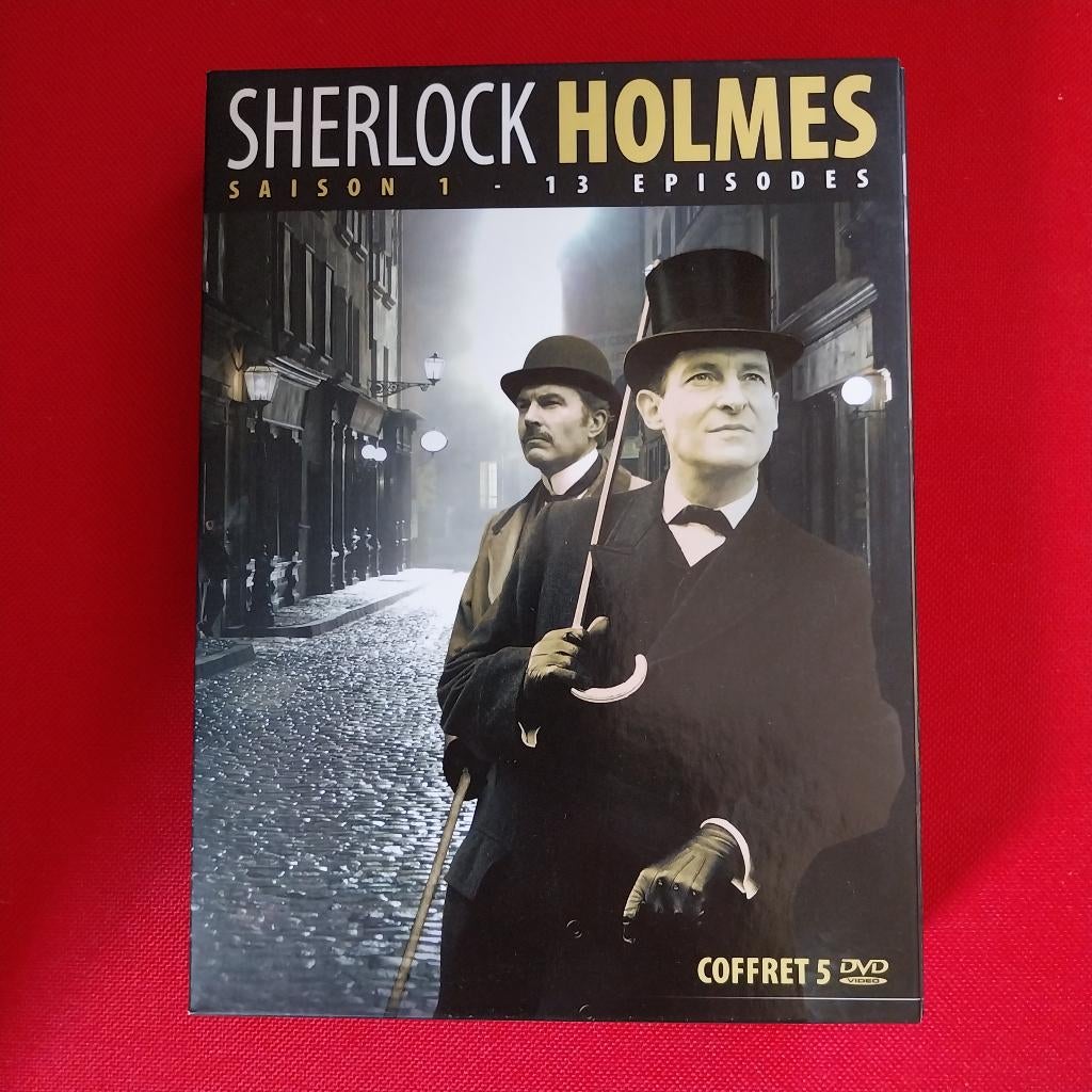 Sherlock Holmes - Coffret intégral Saison 1 -13 ép- -5 DVD, Détective et Thriller, Tous les âges, Coffret, Comme neuf