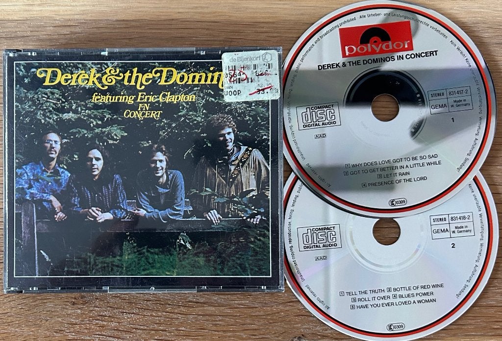DEREK & DOMINOES - In concert ( 2CD ), Verzenden, Zo goed als nieuw, Poprock
