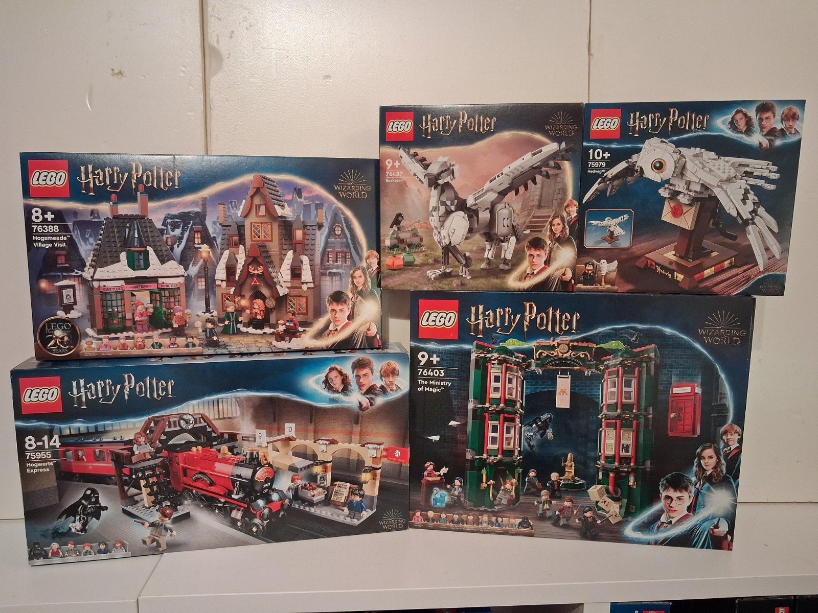 Ensembles Lego Harry Potter, boîtes sont encore scellées, Neuf, Enlèvement ou Envoi, Lego, Ensemble complet