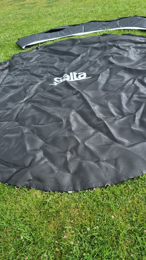 Trampoline Salta Premium Black 427 cm, Tuin en Terras, Overige Tuin en Terras, Ophalen, Gebruikt