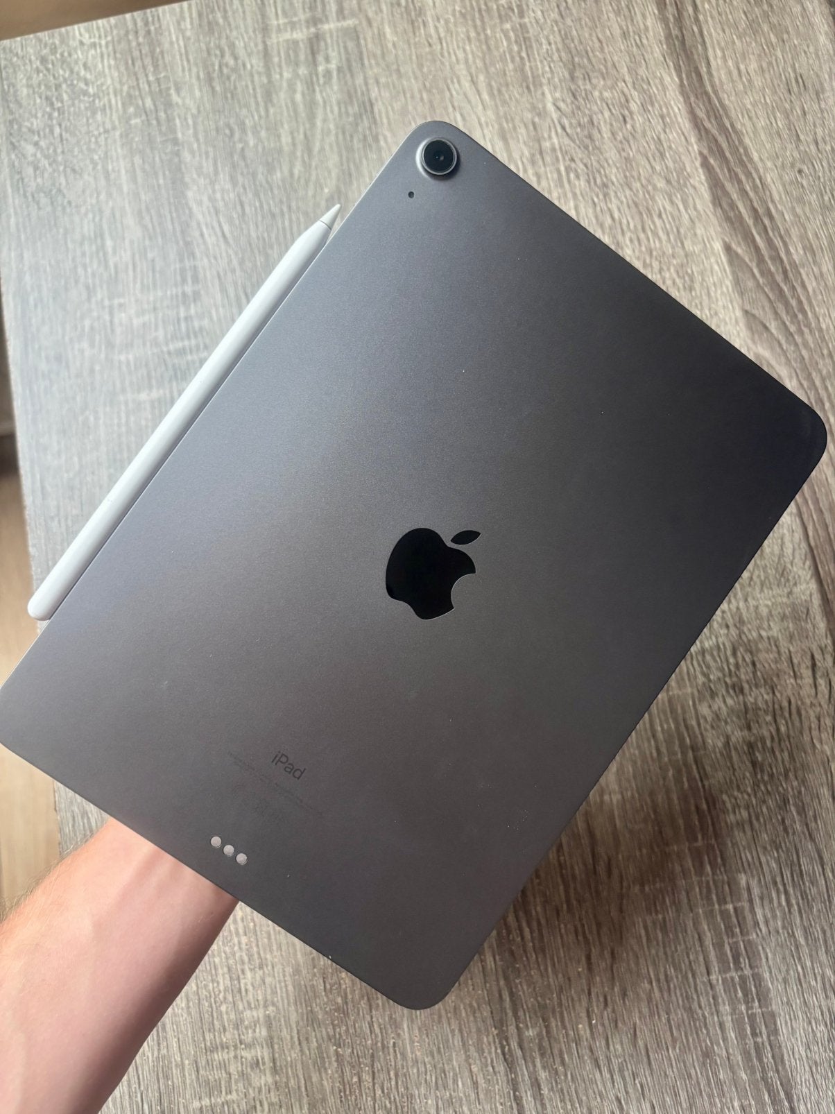 Ipad air (4e generatie) met Apple pencil en case, Gris, 11 pouces, Apple iPad Air, Enlèvement