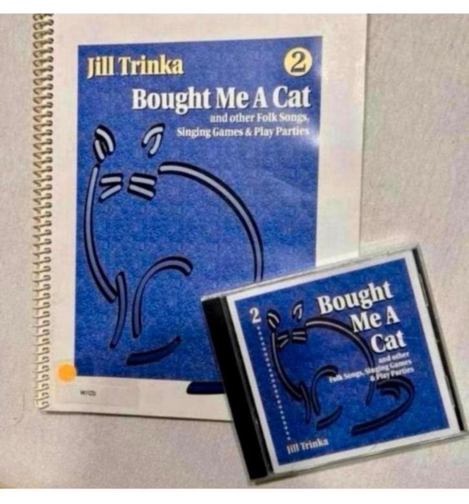Jill Trinka - Bought me a cat - VOLUME 2 - Boek + CD nieuw, Ophalen of Verzenden, Nieuw in verpakking, Verhaal of Sprookje