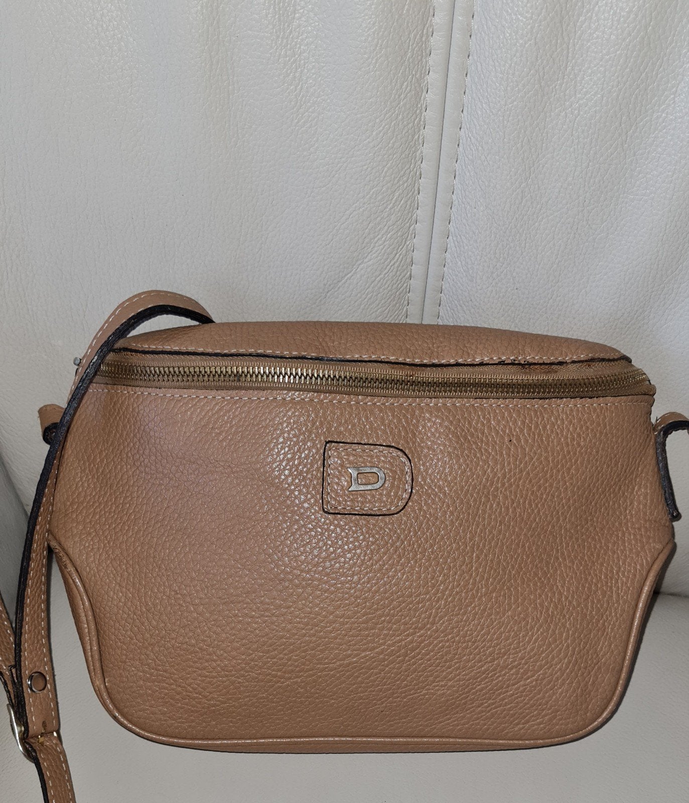 Sac à bandoulière en cuir, Enlèvement ou Envoi