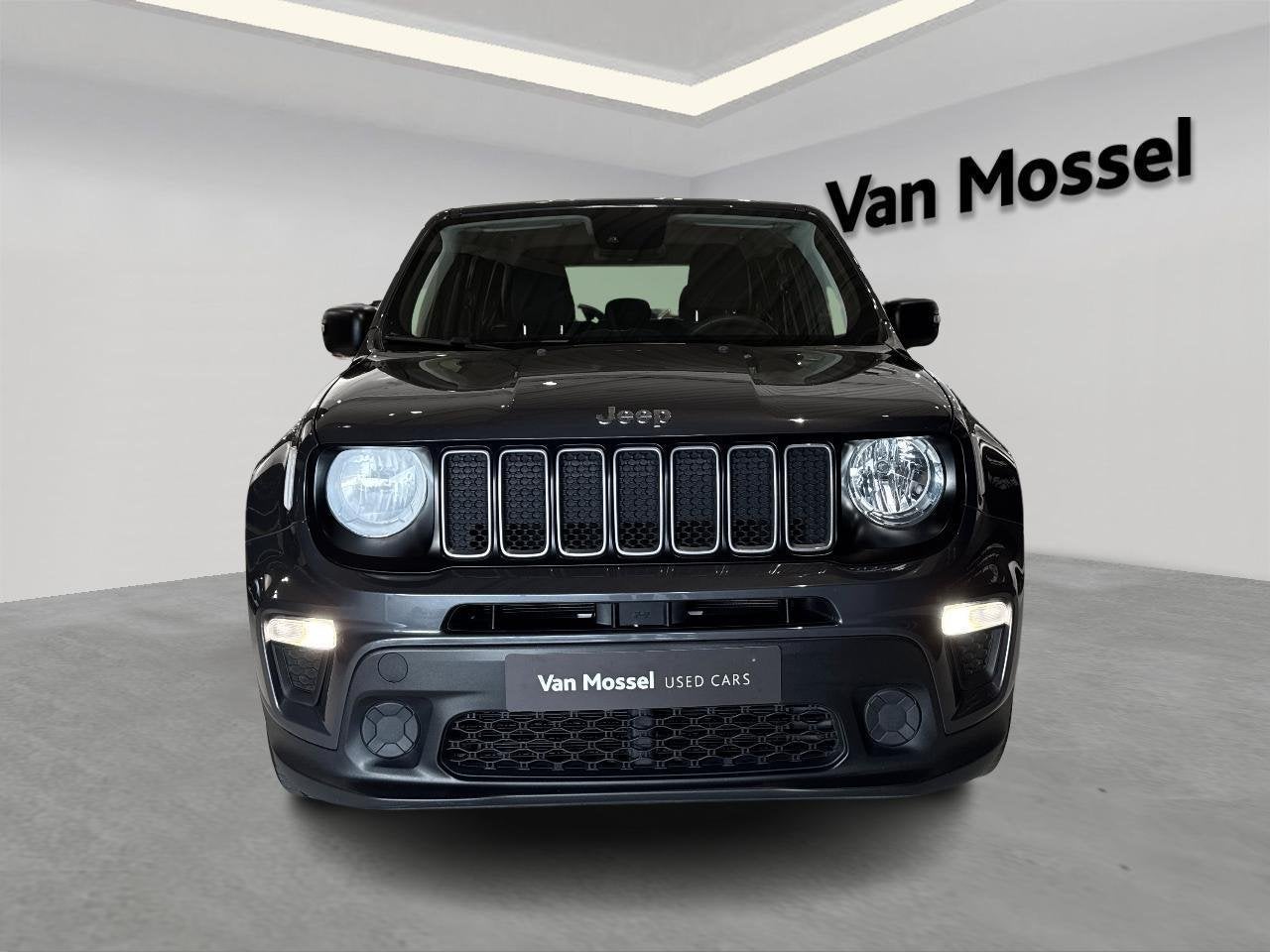 Jeep Renegade 1.5 Turbo T4 130 4x2 MHEV DCT7 Longitude, Auto's, 4 deurs, Stof, Gebruikt, Zwart
