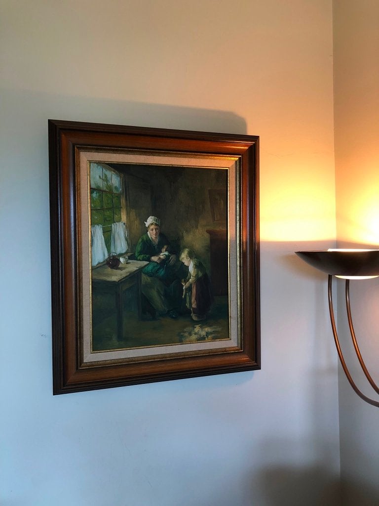 Schilderij, Antiek en Kunst, Kunst | Schilderijen | Klassiek, Ophalen