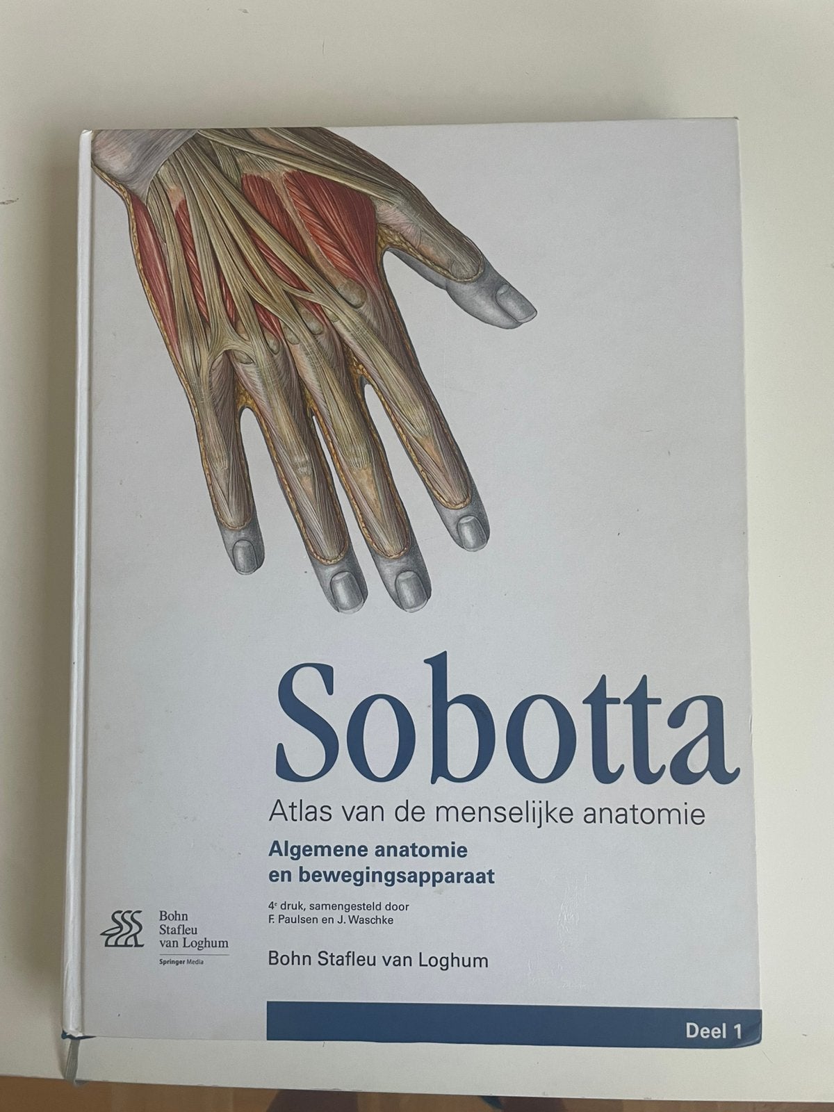 Sobotta 1 Algemene anatomie en bewegingsapparaat, Boeken, Ophalen, Waschke; Paulsen