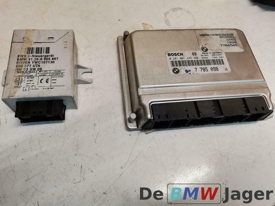 DDE met EWS zonder Sleutel BMW 3-serie E46 320D M47 7786565, Auto-onderdelen, Elektronica en Kabels, Gebruikt, Ophalen of Verzenden