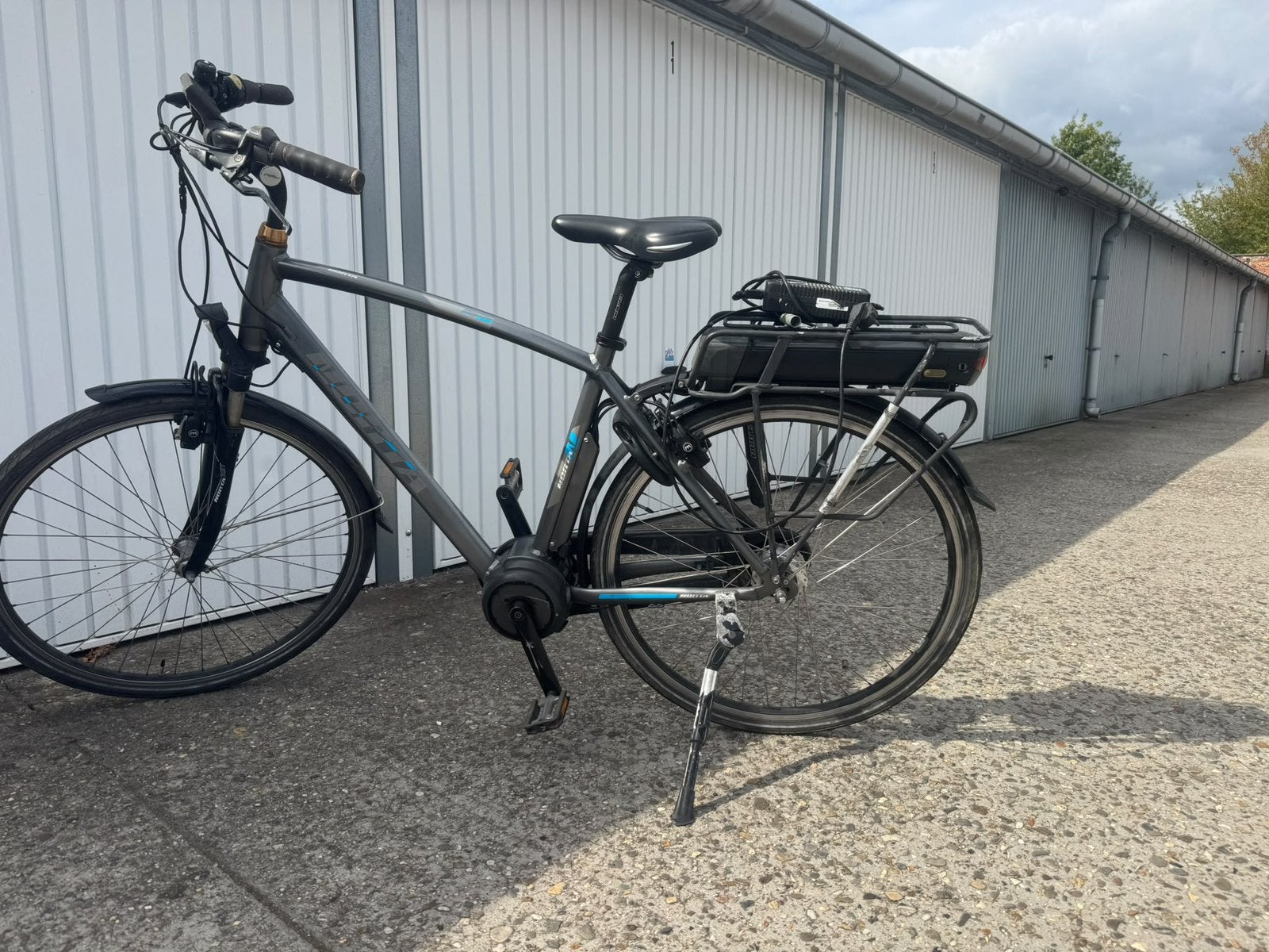 NORTA ELEKTRISCHE FIETS MET MIDDENMOTOR, Fietsen en Brommers, Ophalen, Zo goed als nieuw