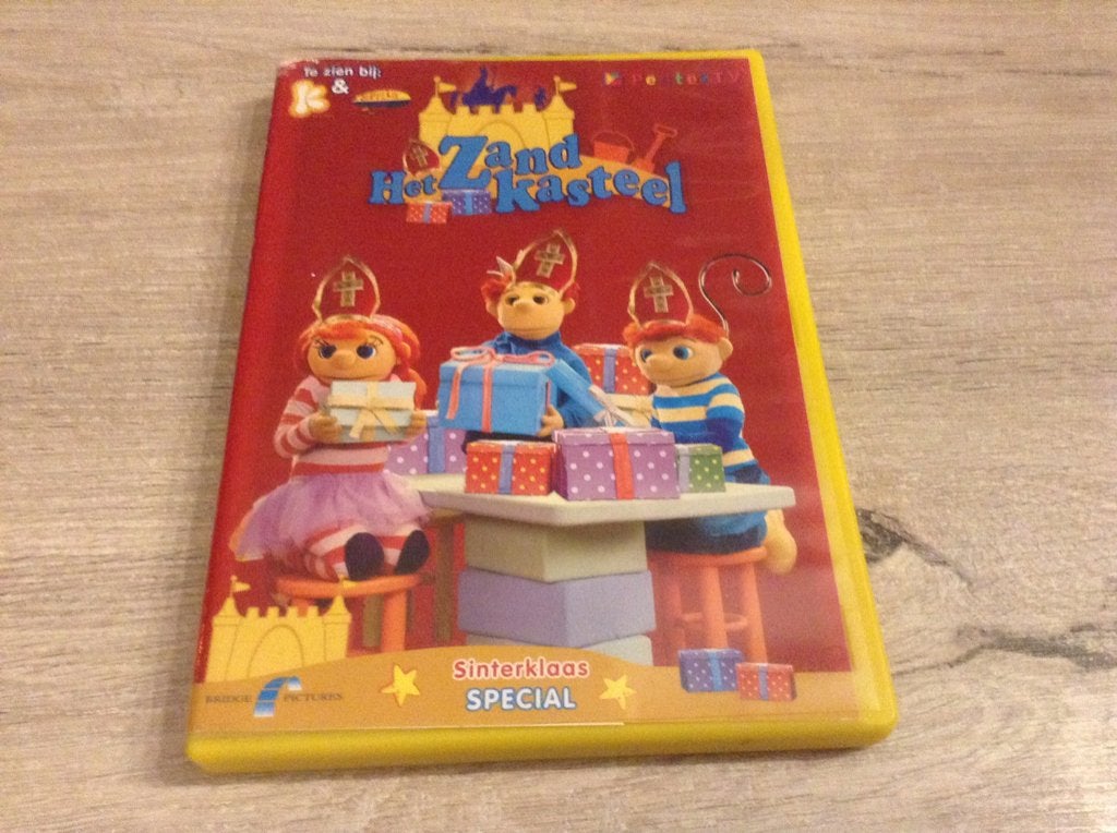 Het zandkasteel: Sinterklaas special DVD, Cd's en Dvd's, Europees, Gebruikt, Alle leeftijden, Poppen of Stop-motion