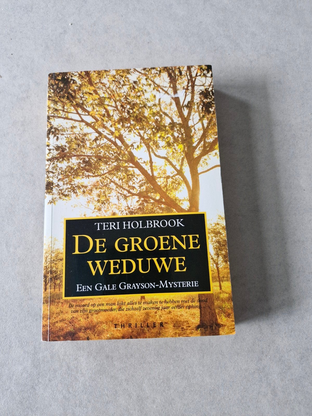 De groene weduwe - Teri Holbrook, Verzenden, Gelezen, Teri Holbrook