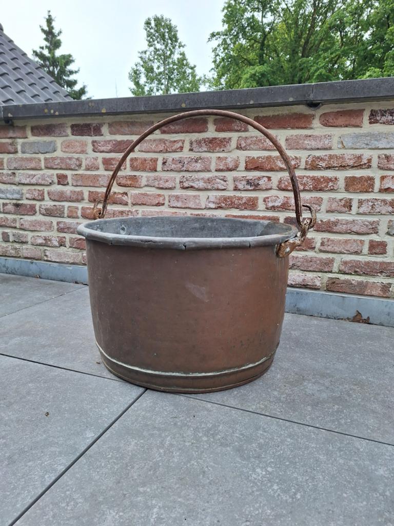 Antieke koperen ketel, Antiek en Kunst, Ophalen