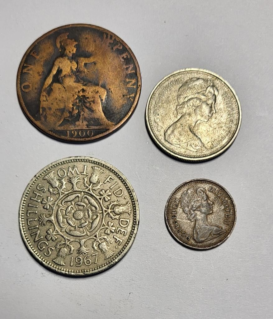 4 pièces britanniques, Enlèvement