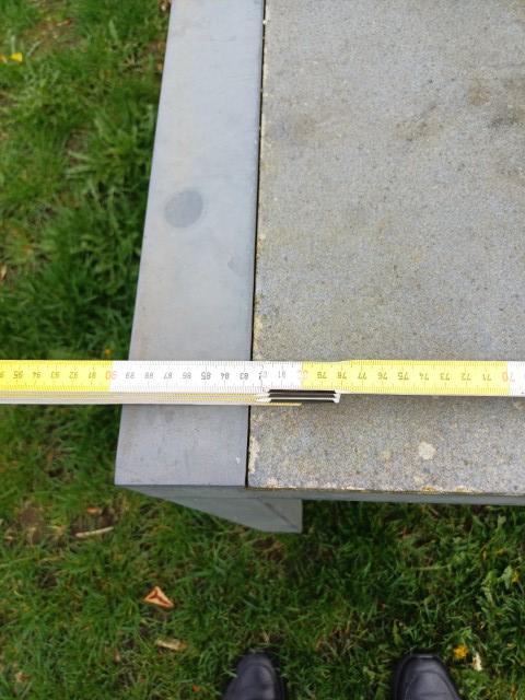 tuintafel, Tuin en Terras, Ophalen, Gebruikt, Vierkant, Aluminium