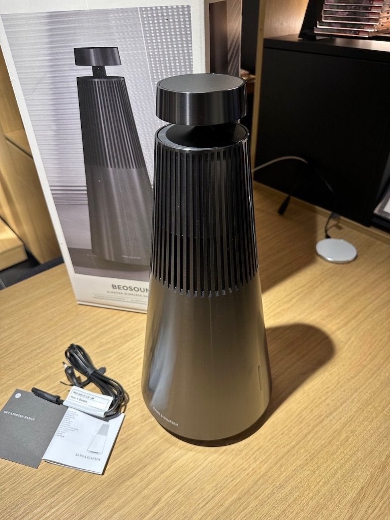 Bang & Olufsen Beosound 2 3th Gen Black Anthracite - B&O, Audio, Tv en Foto, Slimme speaker, 120 tot 150 watt, Info@bang-olufsen.dk