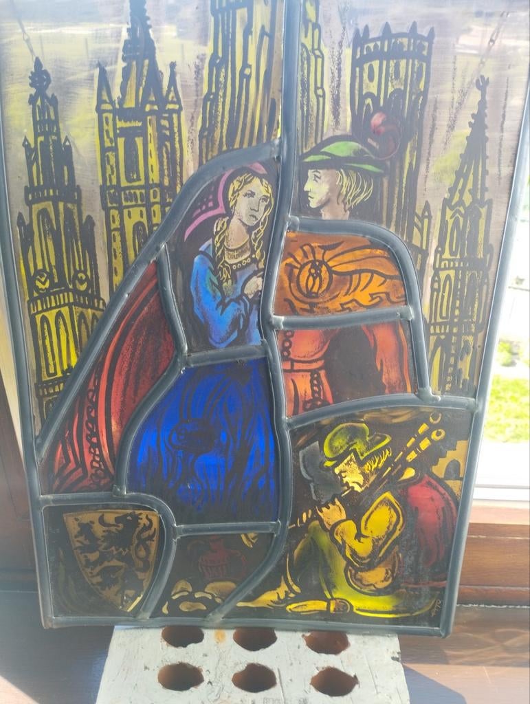 Glasraam, Ophalen