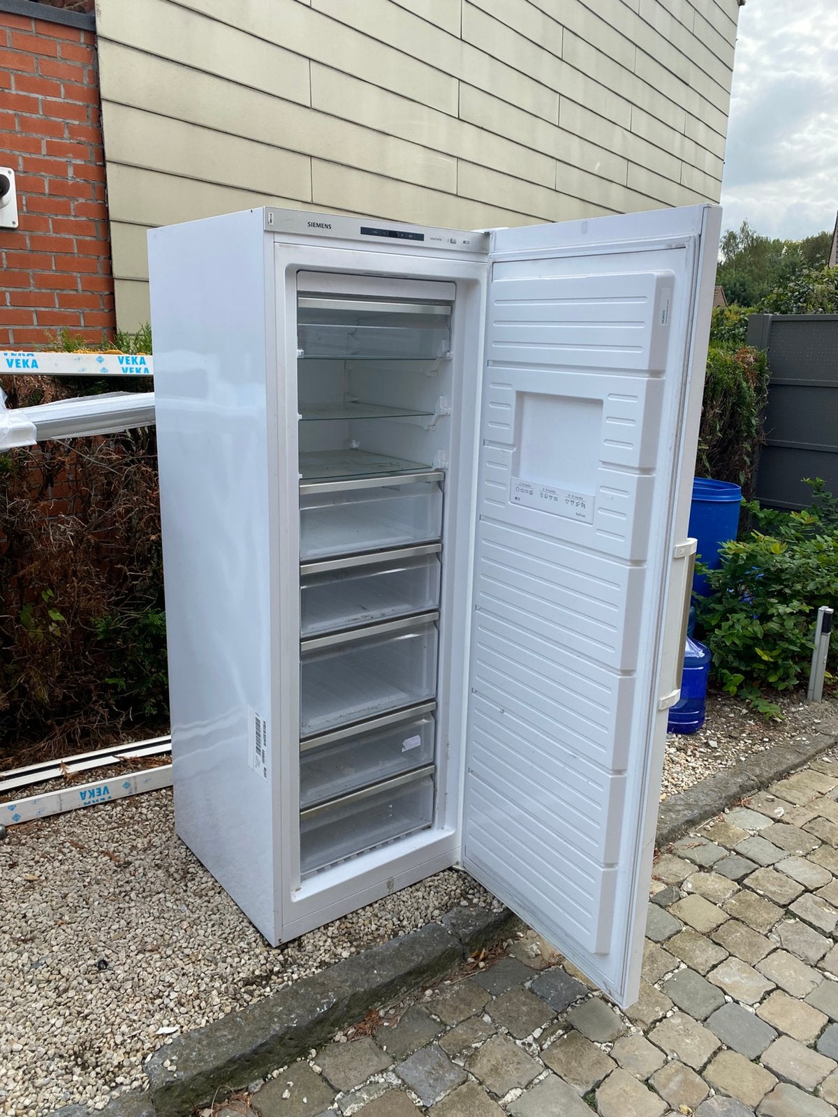 Siemens diepvries NO FROST, Elektronische apparatuur, Gebruikt, 160 cm of meer, Ophalen, Vrieskast