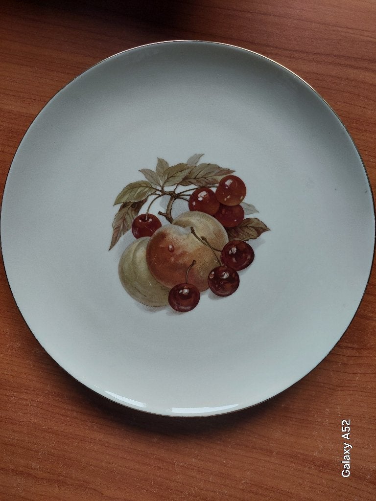 Fürstenberg Porzellan Germany - assiette à fruits peint main, Enlèvement ou Envoi