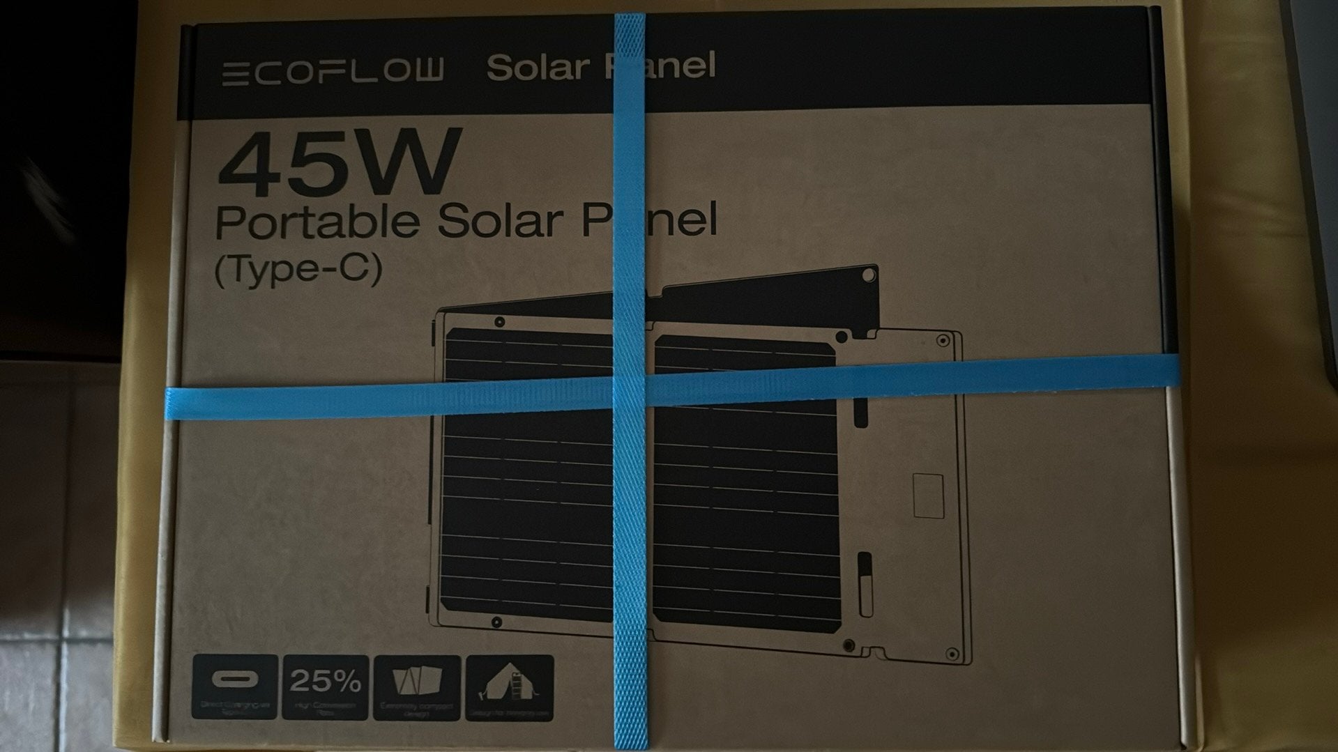 Panneau solaire pliable Ecoflow 45w Neuf, Ophalen, Nieuw, Paneel, Minder dan 100 wattpiek