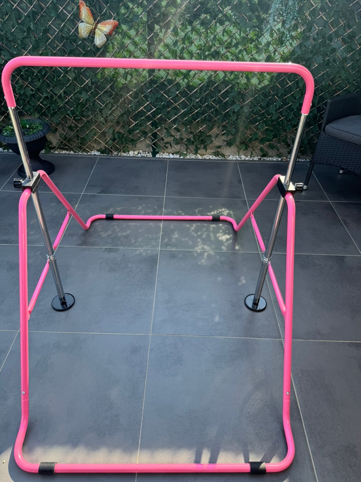 Verstelbare gymnastiekbalk voor kinderen Roze, Enlèvement, Comme neuf, Rose