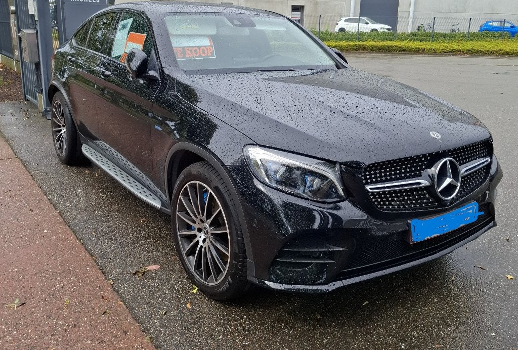 GLC COUPE 350 HYBRIDE, Auto's, Mercedes-Benz, Automaat, Dealer onderhouden, Zwart, GLC
