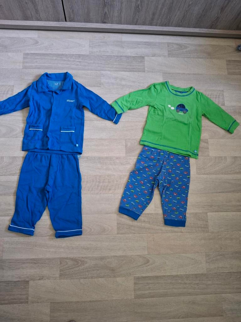 2 pyjama's Stoer! Maat 74/80, Nacht- of Onderkleding, Gebruikt, Lief!, Ophalen of Verzenden