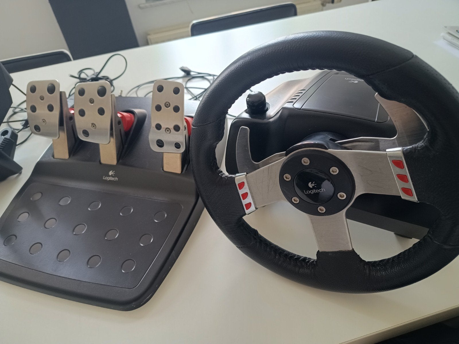 logitech G27, complete raceset, Games en Spelcomputers, Ophalen